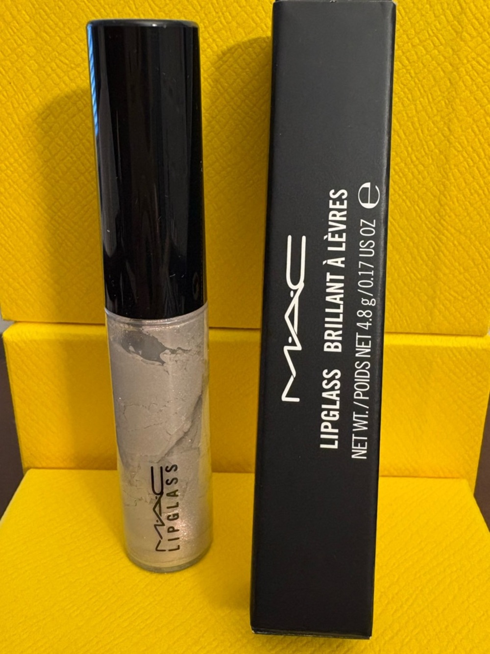 VINTAGE DISCONTINUED HTF RARE MAC Cosmetics Lipglass - PAS DE DEUX
